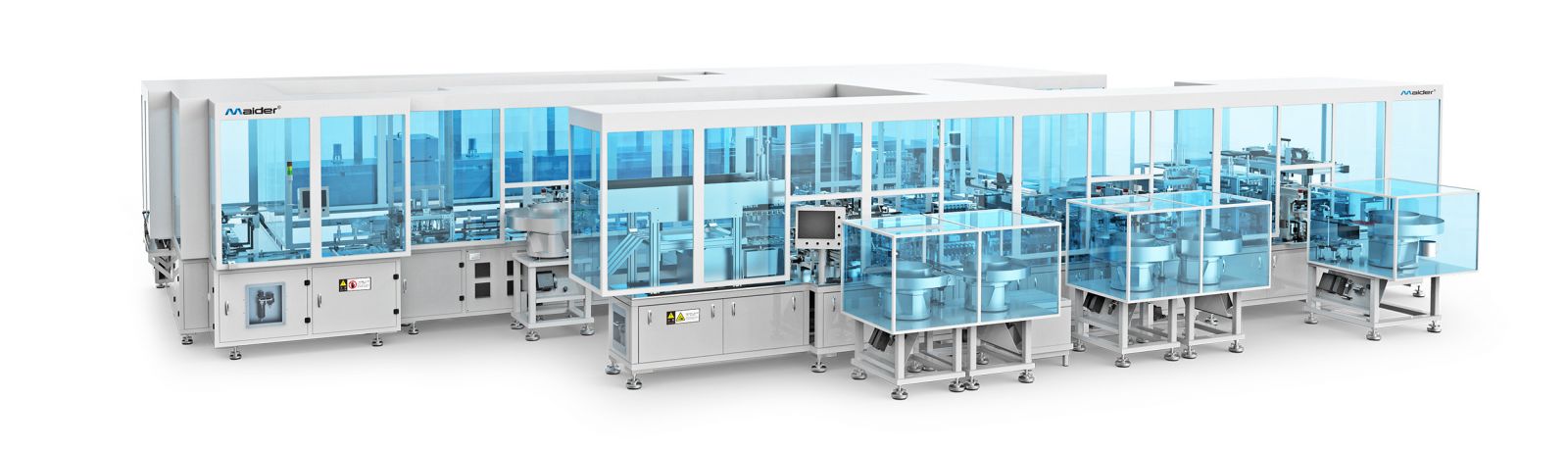 Automatic assembly line for AV fistula needle