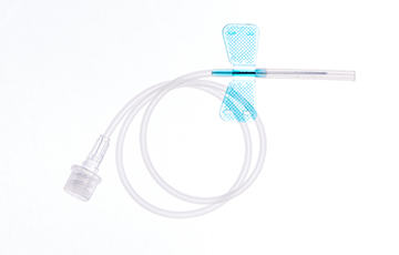 Automatic assembly line for disposable IV infusion set